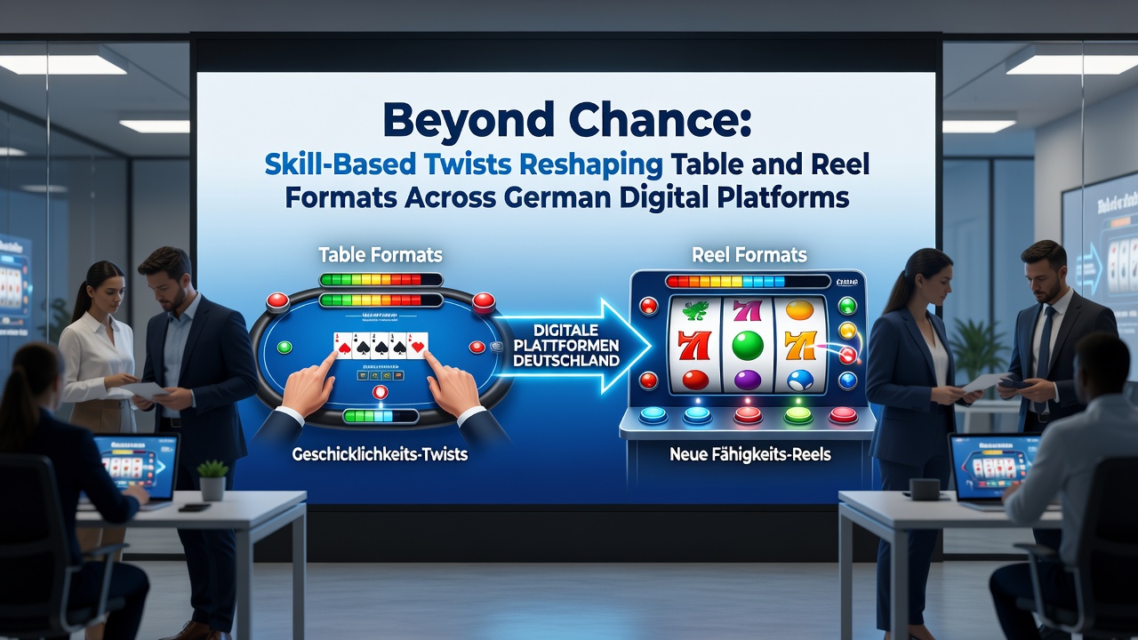 Integration von Skill-Elementen in Walzen- und Tischspiele