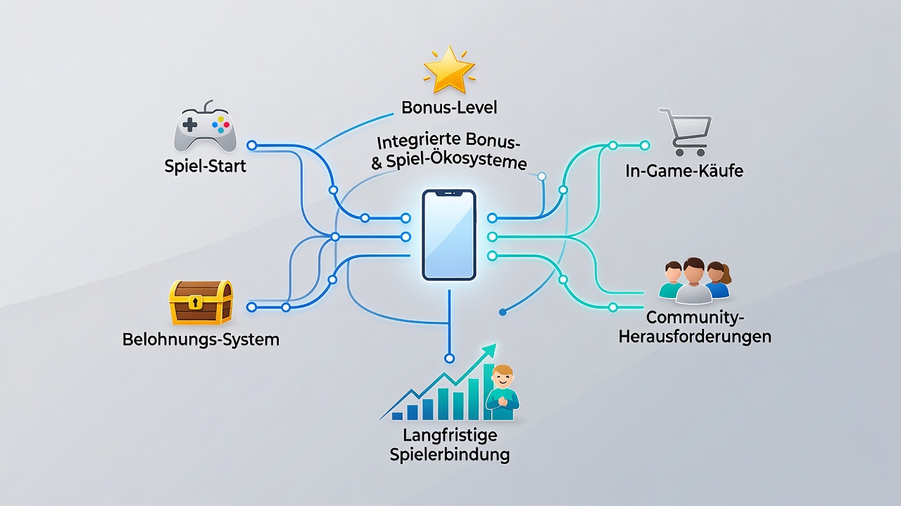 Darstellung integrierter Systeme für Spielerwege in mobilen deutschen Settings