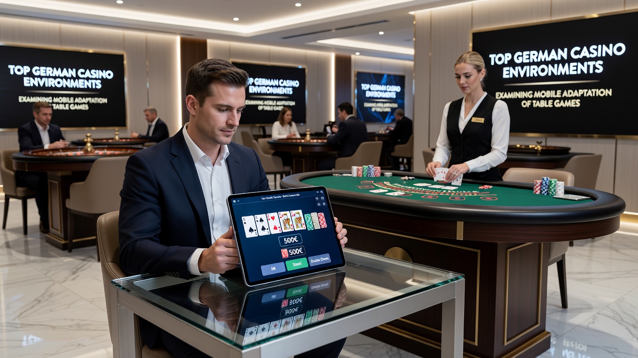 Live-Dealer-Tischspiele auf mobilen Geräten in deutschen Casino-Umgebungen mit Fokus auf Touch-Interaktionen