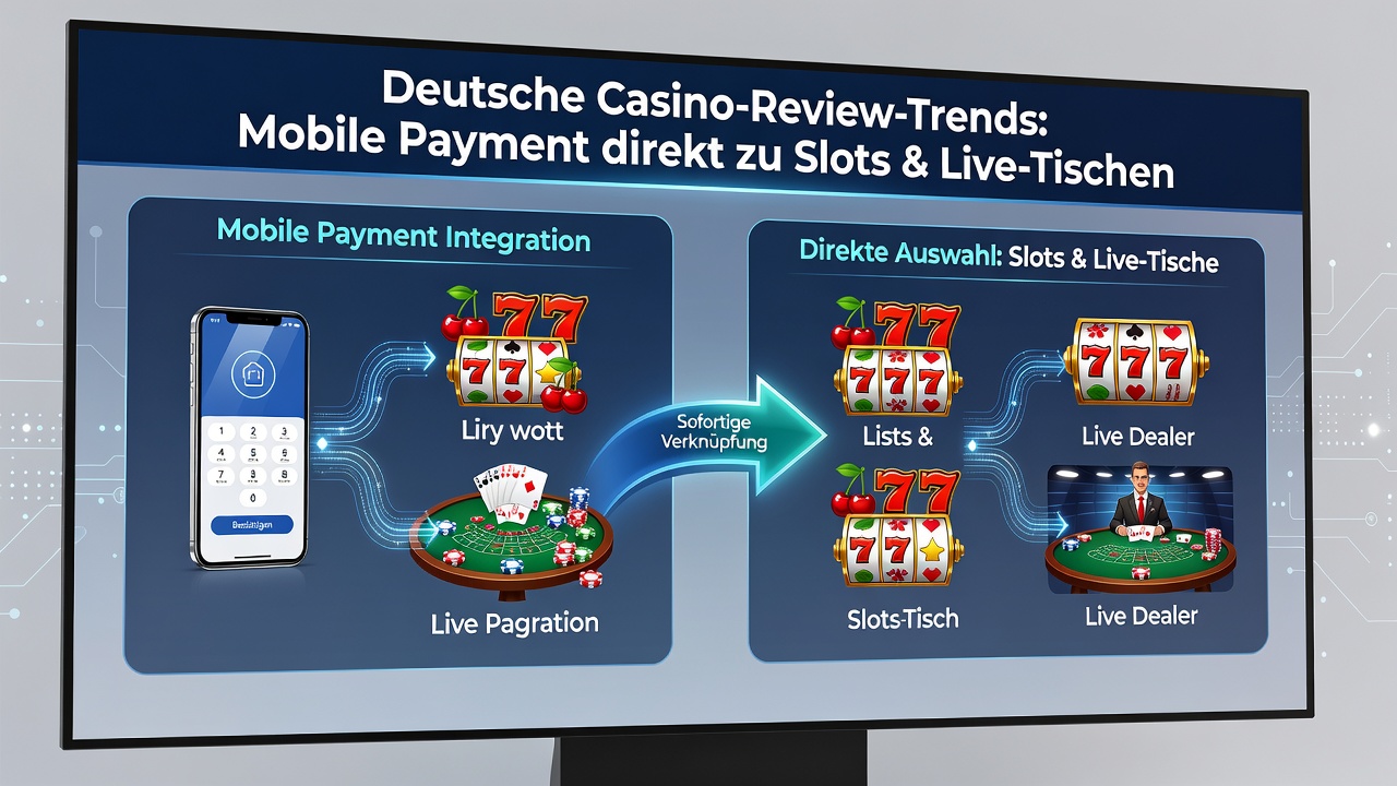 Mobile Zahlungsoptionen und deren Einfluss auf Slot- sowie Live-Tisch-Selektionen