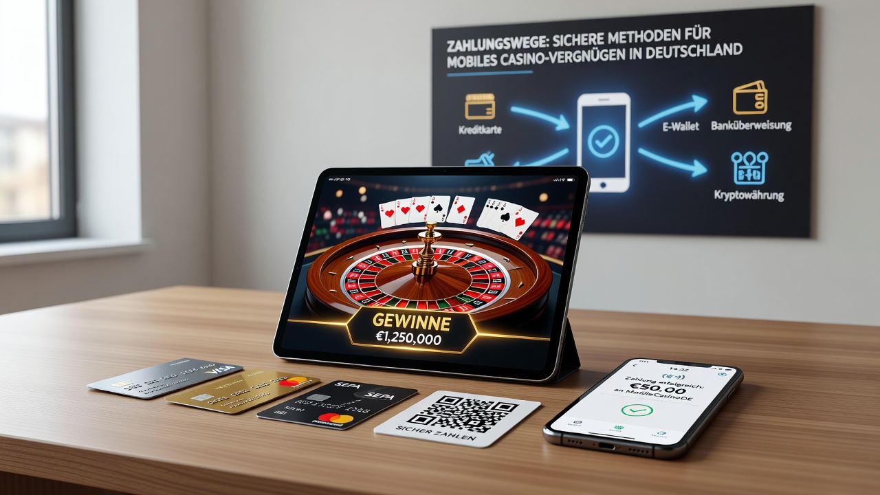 Mobile Casino-Zahlungsprozesse und Sicherheitsfeatures