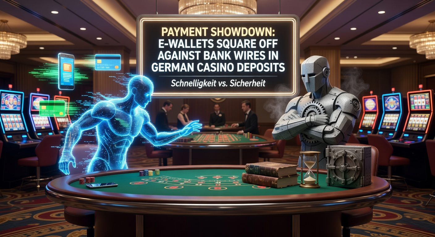 Detaillierter Vergleichstabelle mit Geschwindigkeit, Gebühren und Limits von E-Wallets und Banküberweisungen in der deutschen Casino-Branche