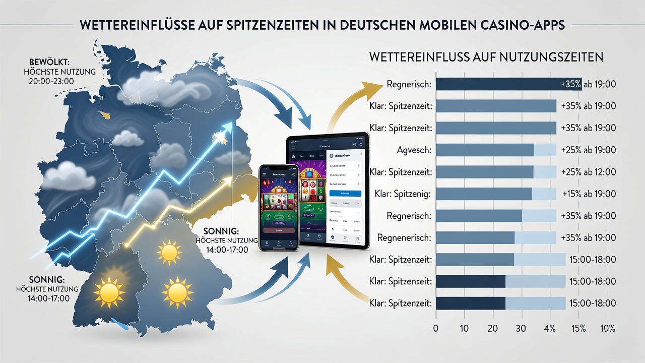 Analyse von Wetter und App-Nutzung in deutschen Casinos